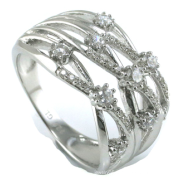 Atacado 2015 moda mais recente 925 Sterling Silver Jewelry Ring (R10325)